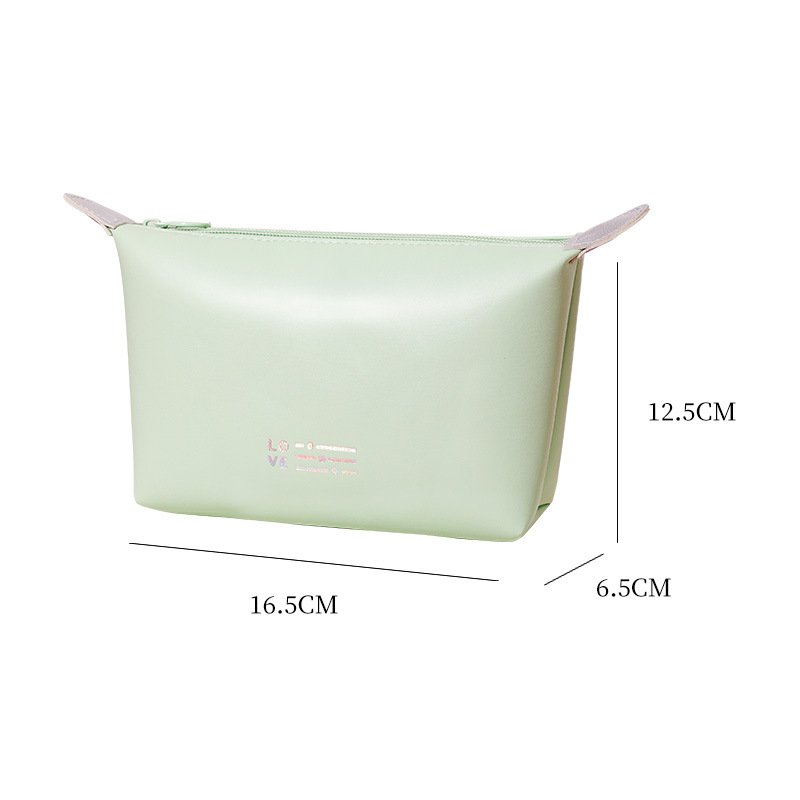 Wholesale Custom Logo Printed Organizer cosmetic pouch Carry All Pouch Fashion Toiletry Travel Makeup Cosmetic Bag