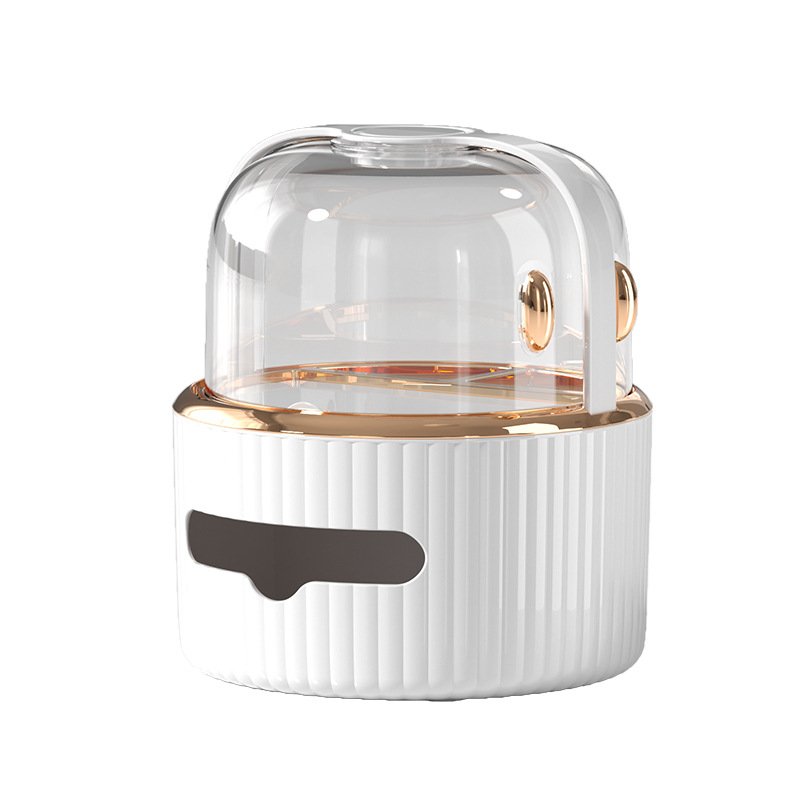 Hot Selling Cosmetic Storage Box Skincare Display Case Waterproof Dustproof Bathroom Vanity Drawer Beauty Makeup Organizer