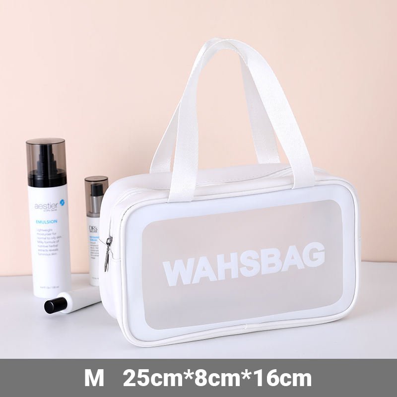 Wholesale Custom Clear Pvc Travel Wash Make Up Bag Toiletry Waterproof Plastic Cosmetic Makeup Bag for Bathroom