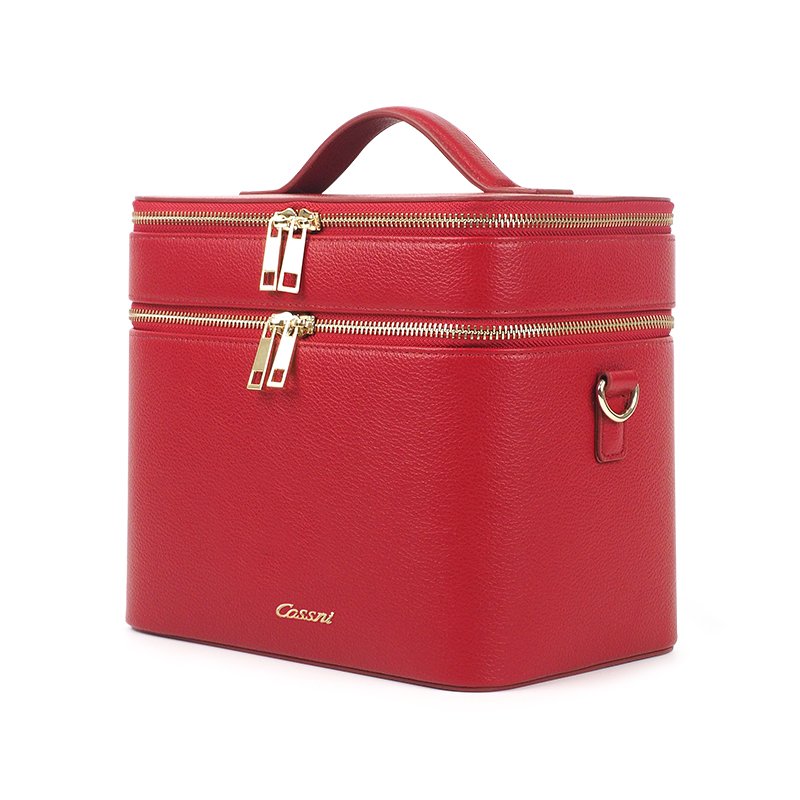 Custom Cosmetic Wedding Gift Leather Bag