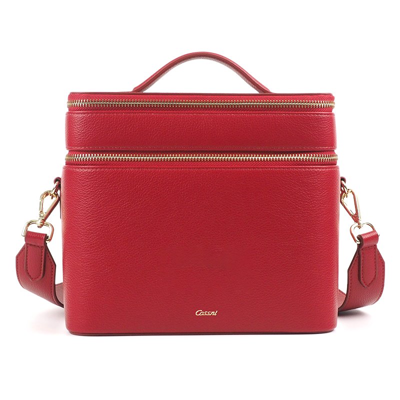 Custom Cosmetic Wedding Gift Leather Bag