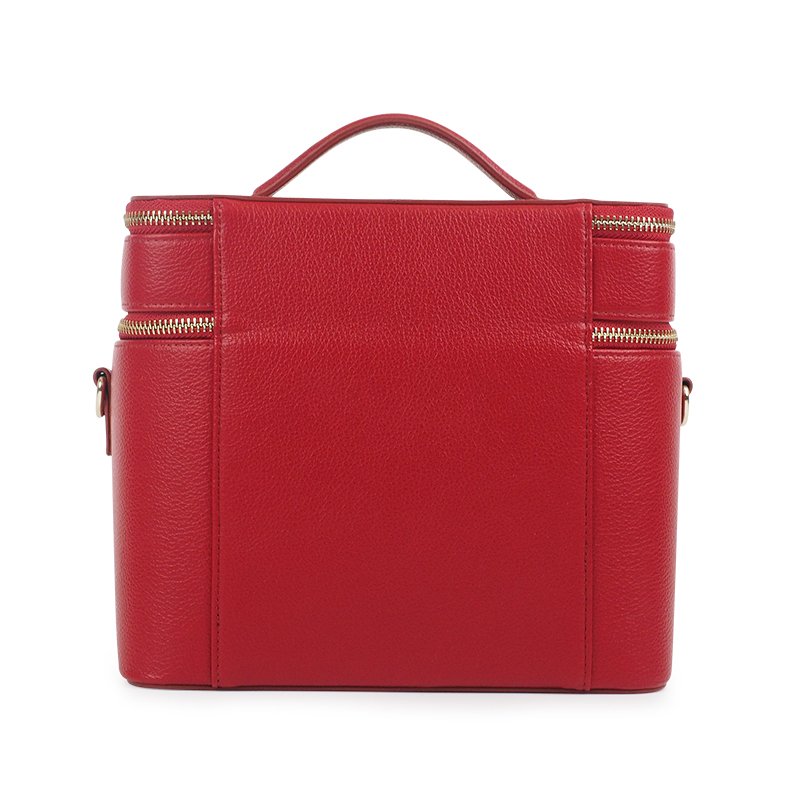 Custom Cosmetic Wedding Gift Leather Bag