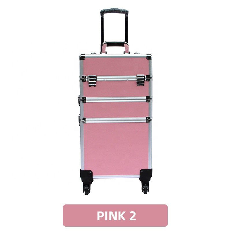 Multi-layer Toolbox Releasable Nail Oil Pigment Beauty Women Artist Case Makeup Trolley Case Professional