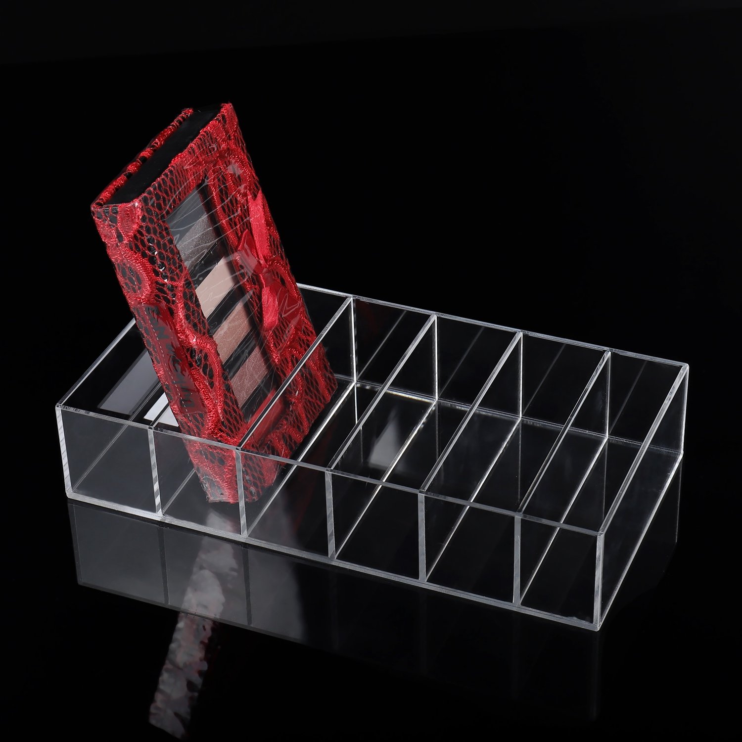 Break Resistant Plastic Acrylic Drawer Organizers Container Box Clear Storage Trays for Utensils Makeup