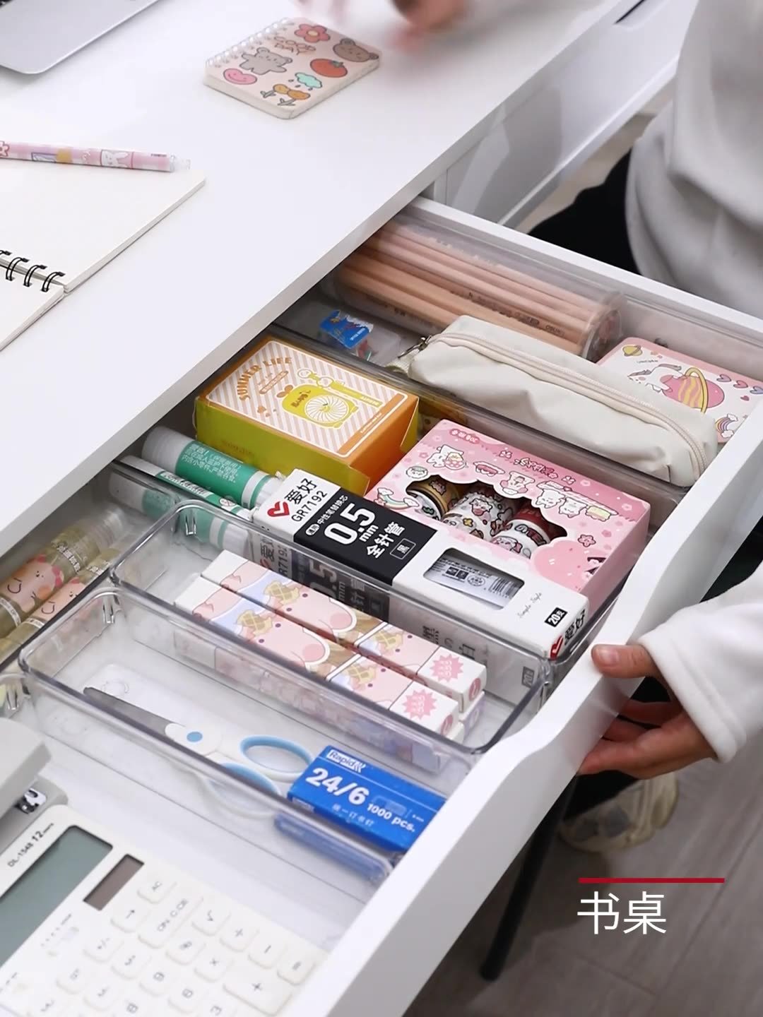 Wholesale Clear Plastic Drawer Organizer Set for Makeup Jewelry and Office Desk Bathroom Bedroom Kitchen