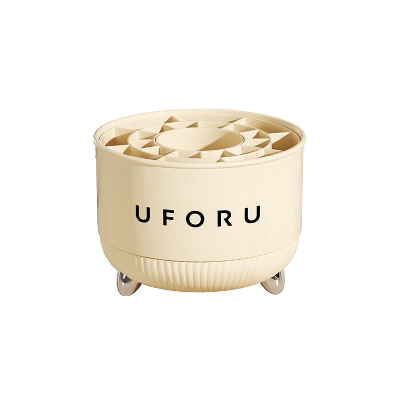 Rotating Makeup brush Storage Bucket Office Desktop Penholder Bedroom Dressing Table Eyebrow Pencil eye shadow