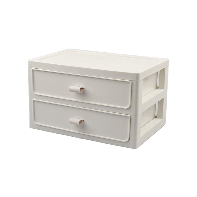 Travel Organizer Plastic Beauty Makeup Storage Box Cosmetics Bathroom Accessories Display Drawer for Table Desk Sundries Use