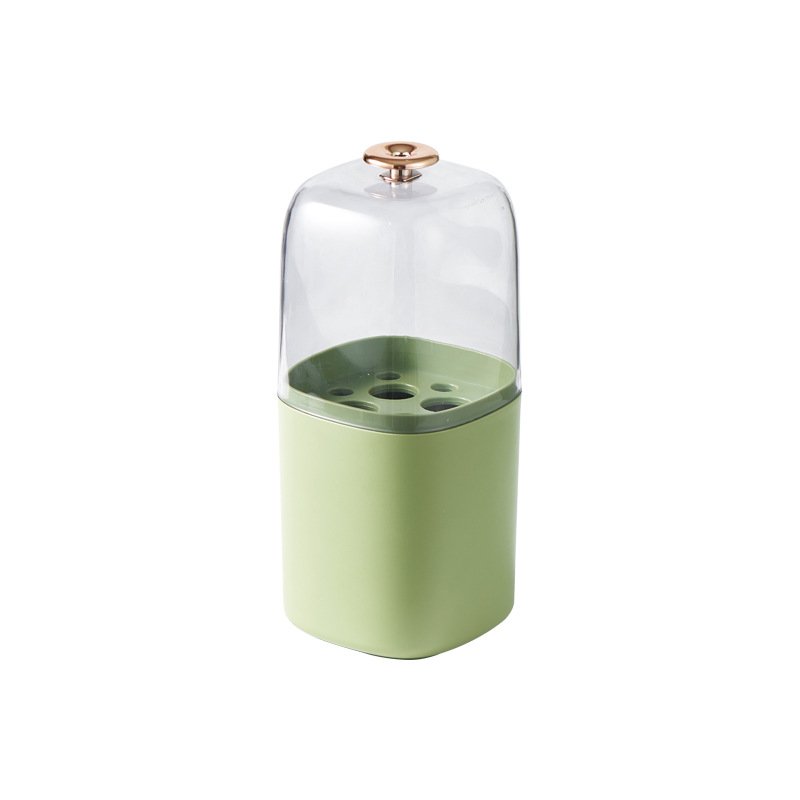Makeup Brush Storage Box Wholesale Storage Box Round Storage Box with Lid Plastic China Multifunction CLASSIC PS Home Organizers