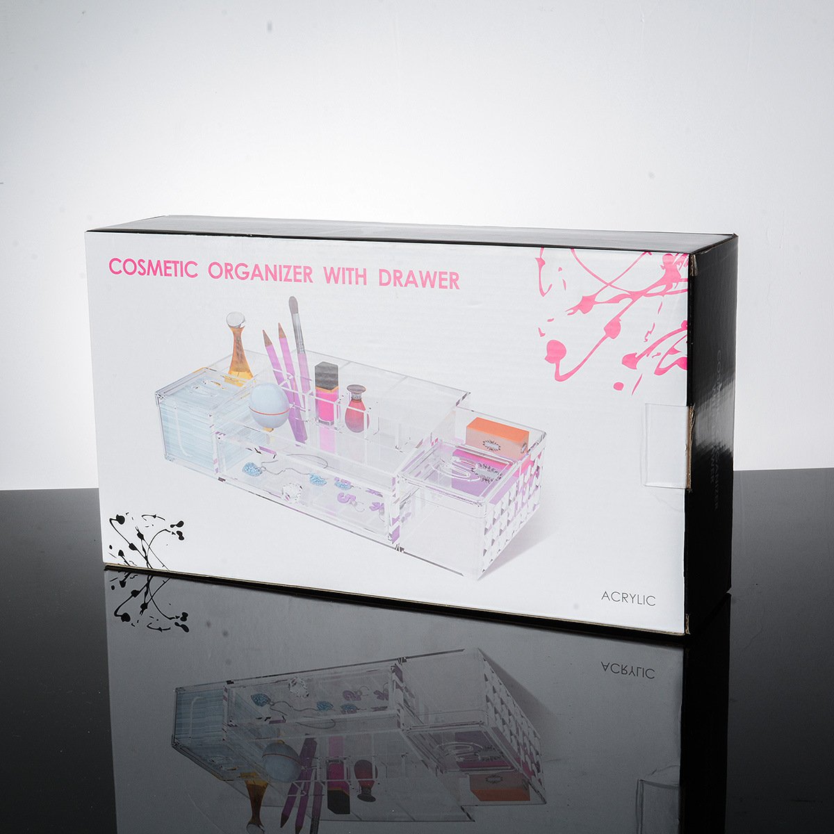 Wholesale Acrylic Clear Organizadores De Maquillaje Large Makeup Organizer Skincare Bathroom With Favorable Price
