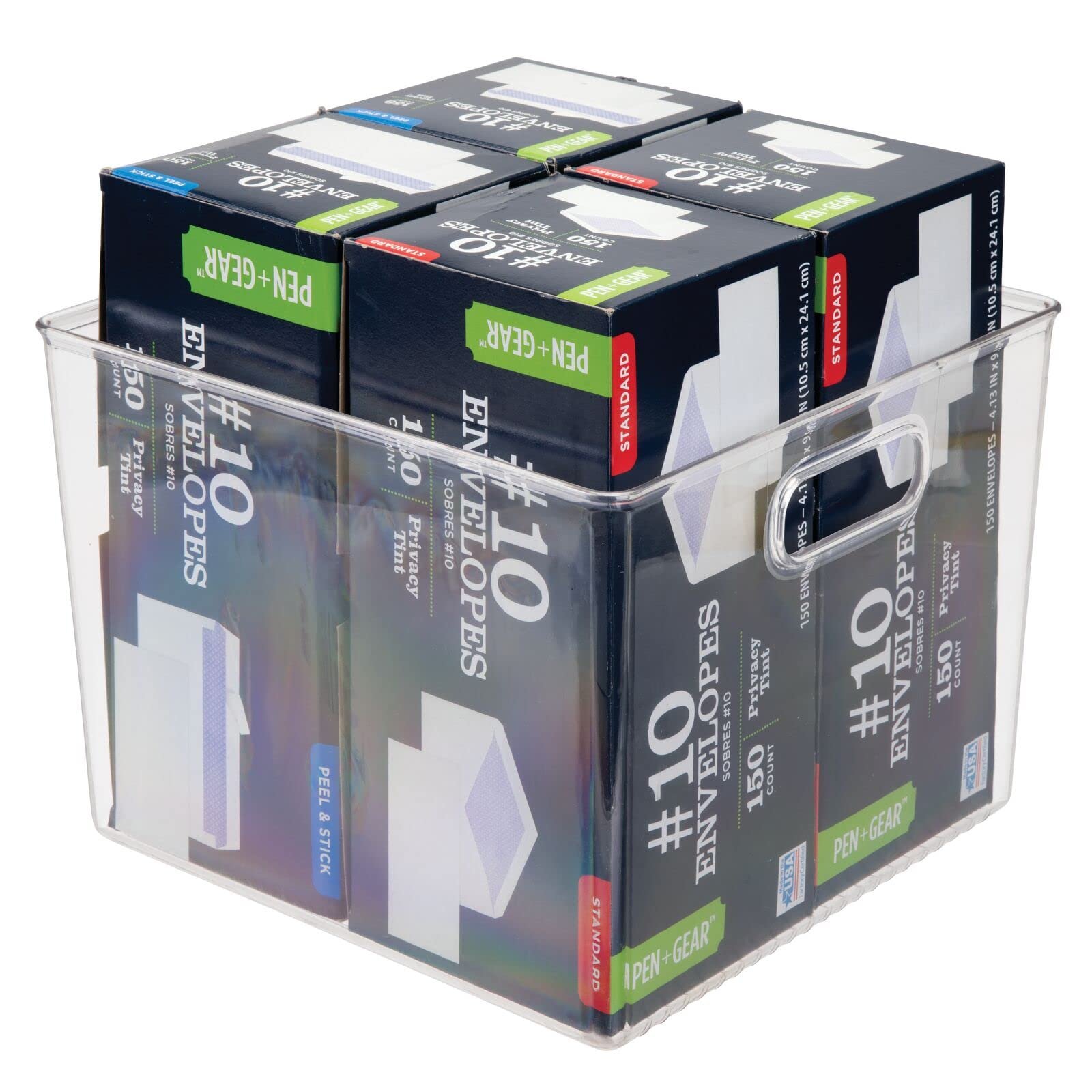 Clear plastic box Kitchen Refrigerator Storage Containers Makeup Organizer Home Drawer Dividers With Durable Material