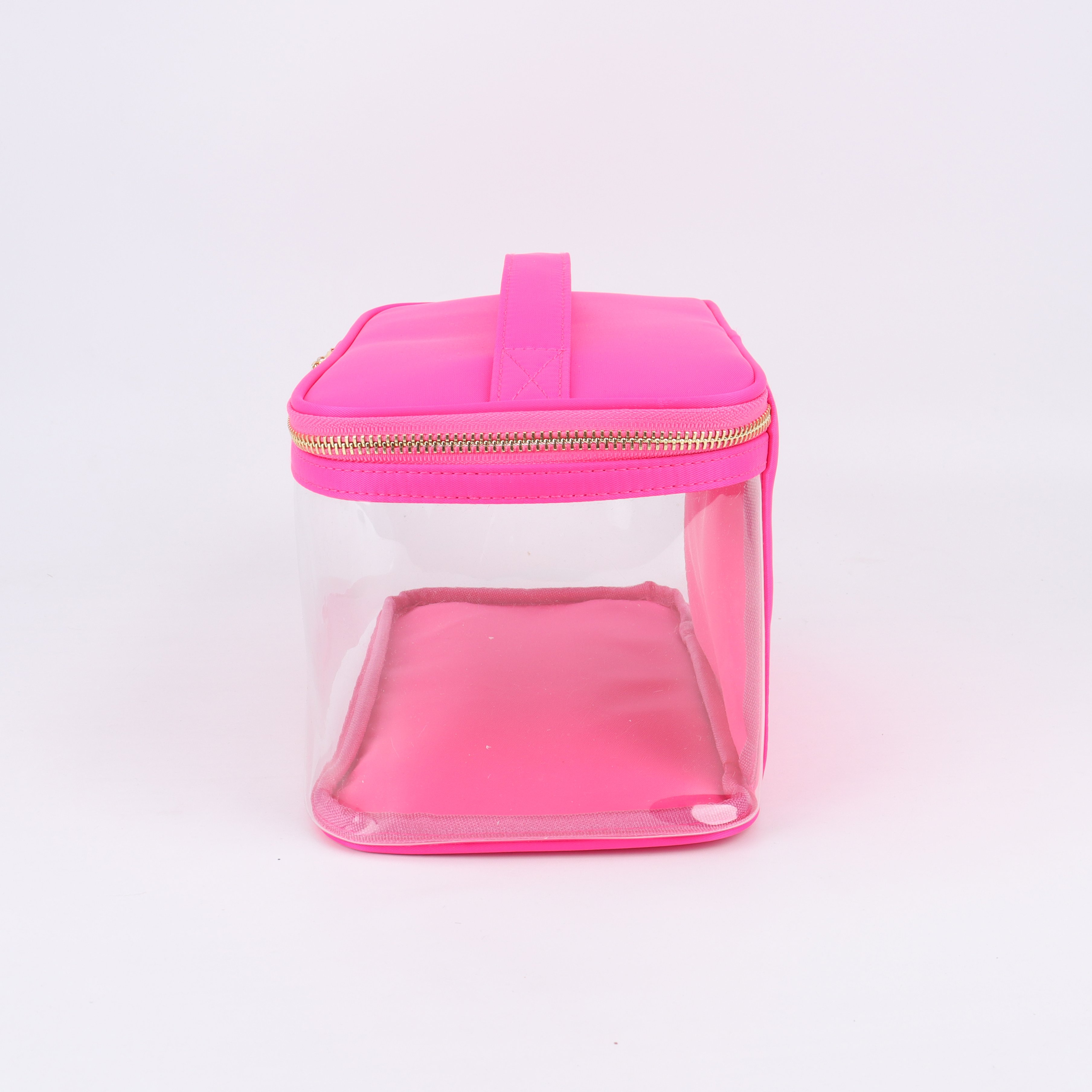 Clear Makeup Bags Cosmetic Pvc Women's Toiletry Traveling Travel Transparent Carry On Airport Airline Compliant Bag Make Up Bag