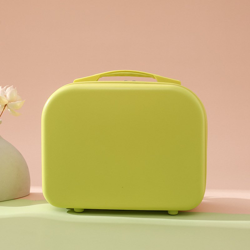 14 inch Makeup Case PC ABS Cosmetic Case Hardshell Makeup Bag Organizer for Girls Travel Outside Activity Portable