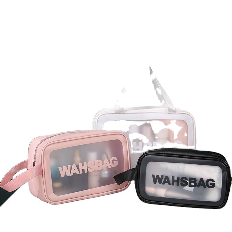 New Women Travel Storage Bag Toiletry Organize Waterproof Pvc Cosmetic Bag Portable Transparent Makeup Pouch Female Wash Bag