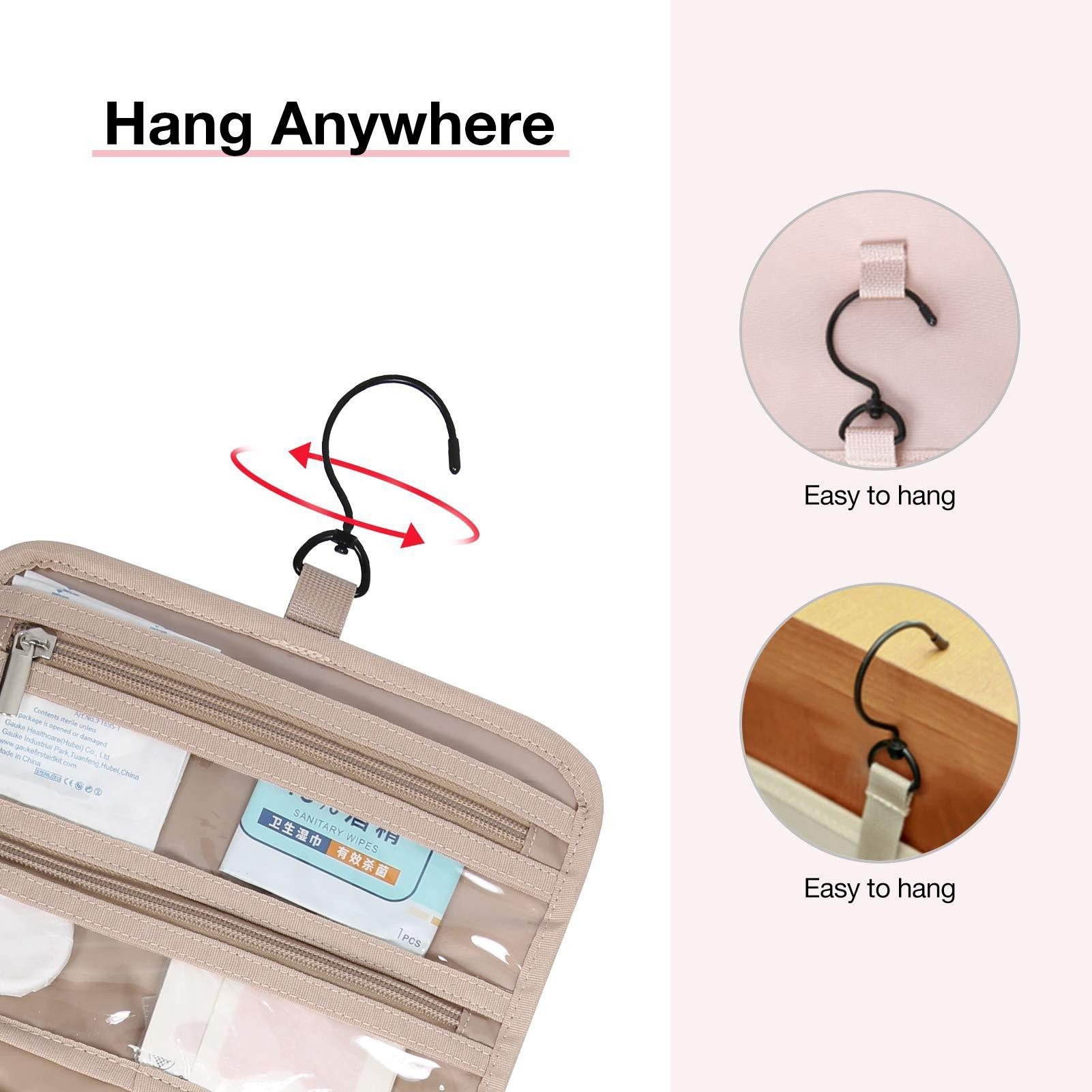 Traveling Toiletry Makeup Bag Set with Custom Logo Small Zipper Travel Wash Bag for Women Transparent Cosmetic Bags
