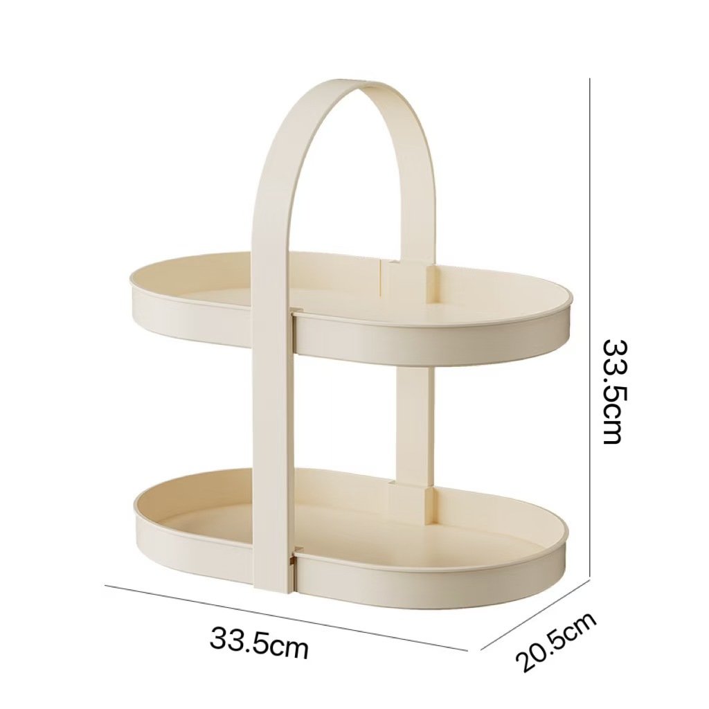 Fast Shipping Cosmetics desktop shelf Office dresser Skincare products perfume lipstick organizing storage box