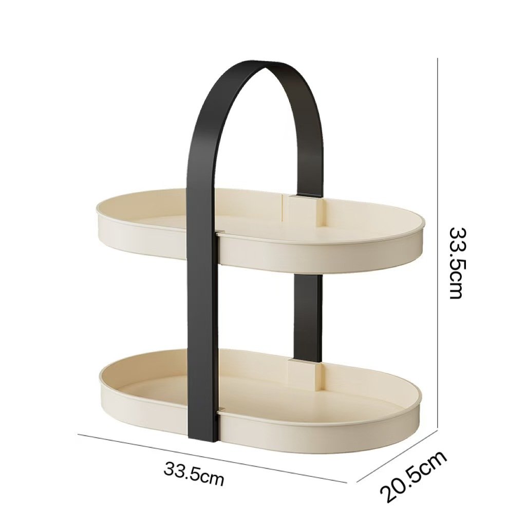 Fast Shipping Cosmetics desktop shelf Office dresser Skincare products perfume lipstick organizing storage box
