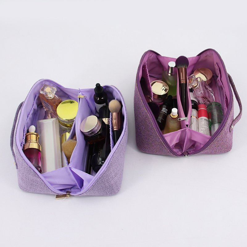 New Portable Organ Pillow Best Designer Travel Makeup Bag Cotton Waterproof Zipper Cosmetic Bag For Travel