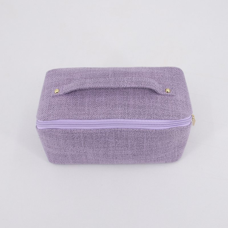 New Portable Organ Pillow Best Designer Travel Makeup Bag Cotton Waterproof Zipper Cosmetic Bag For Travel