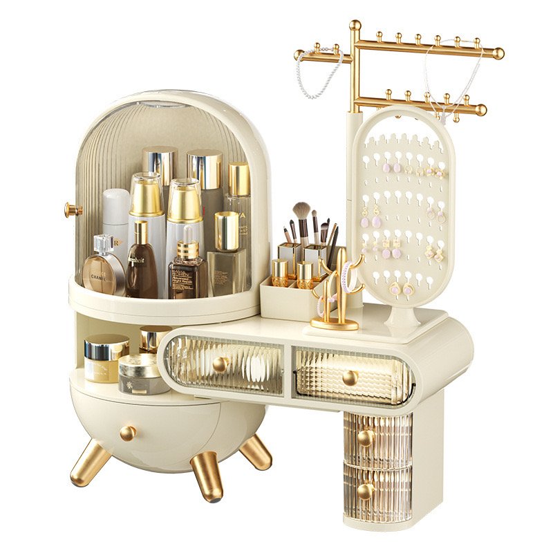 Combination Style Cosmetics Skincare Jewelry Lipstick Organize Multi-Function Makeup organizer box Set Cosmetic Storage Box