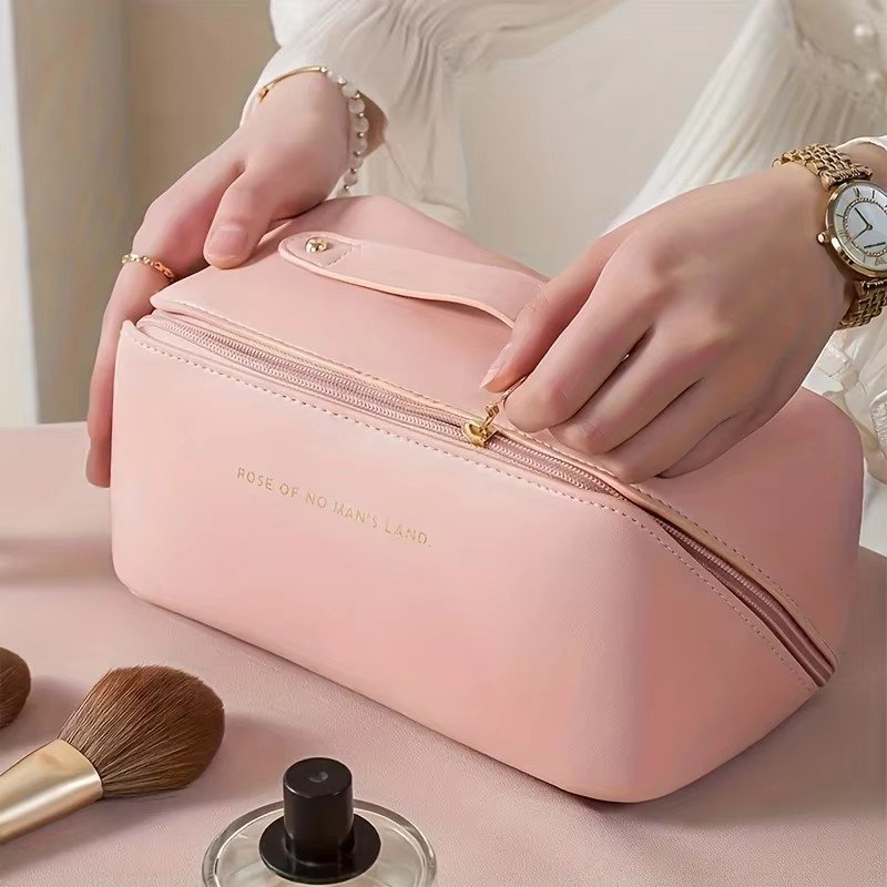 Makeup Organizer Female Toiletry Kit Bag Make Up Case Storage Pouch Luxury Lady Box Cosmetic Bag Organizer Bag For Travel Zip