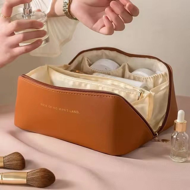 Makeup Organizer Female Toiletry Kit Bag Make Up Case Storage Pouch Luxury Lady Box Cosmetic Bag Organizer Bag For Travel Zip