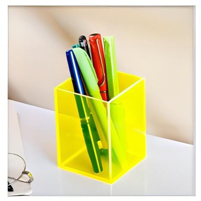 High quality practical desktop makeup brush storage acrylic Pen container