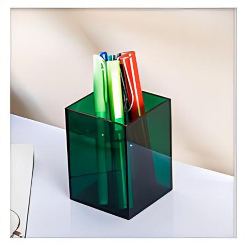 High quality practical desktop makeup brush storage acrylic Pen container