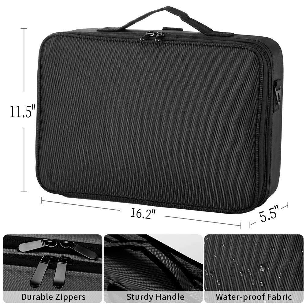 Large Capacity Makeup Bag Cosmetic Box Professional Makeup Case Custom Logo