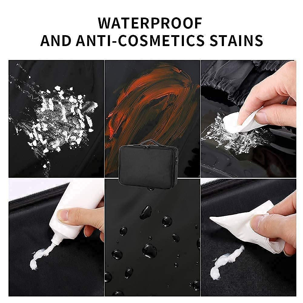 Large Capacity Makeup Bag Cosmetic Box Professional Makeup Case Custom Logo