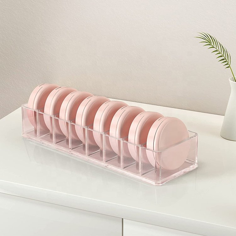 Transparent Acrylic Cosmetics Storage Plastic Display Box Makeup Drawer Organizer
