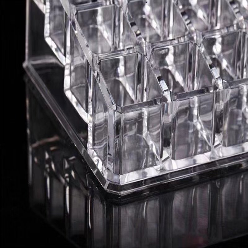 Acrylic transparent desktop storage display stand lipstick makeup brush Cosmetics storage office desktop pen holder