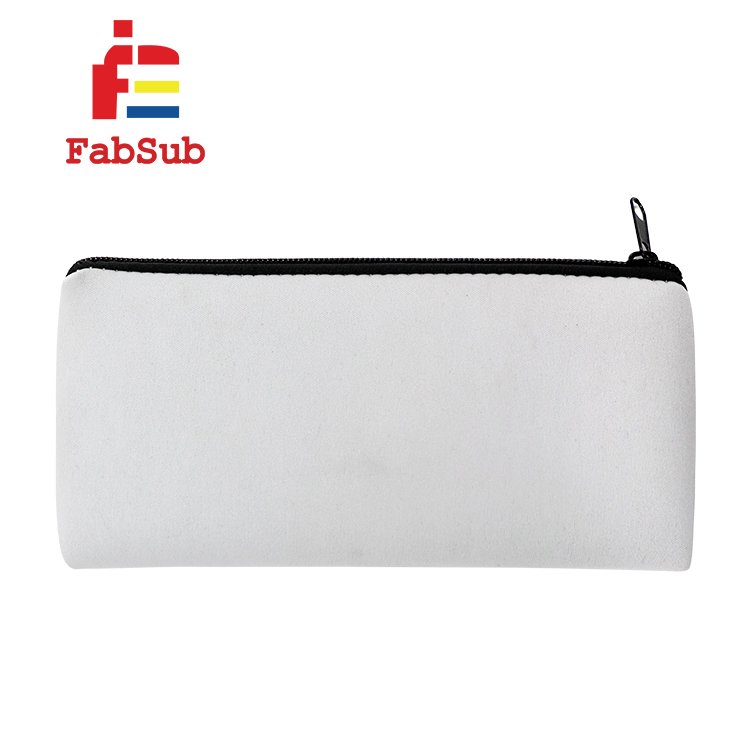 New Design Blank Coin Bag for Custom Printing White Neoprene Coin Purse with strap Women Mini Bag Sublimation Wallet Bag