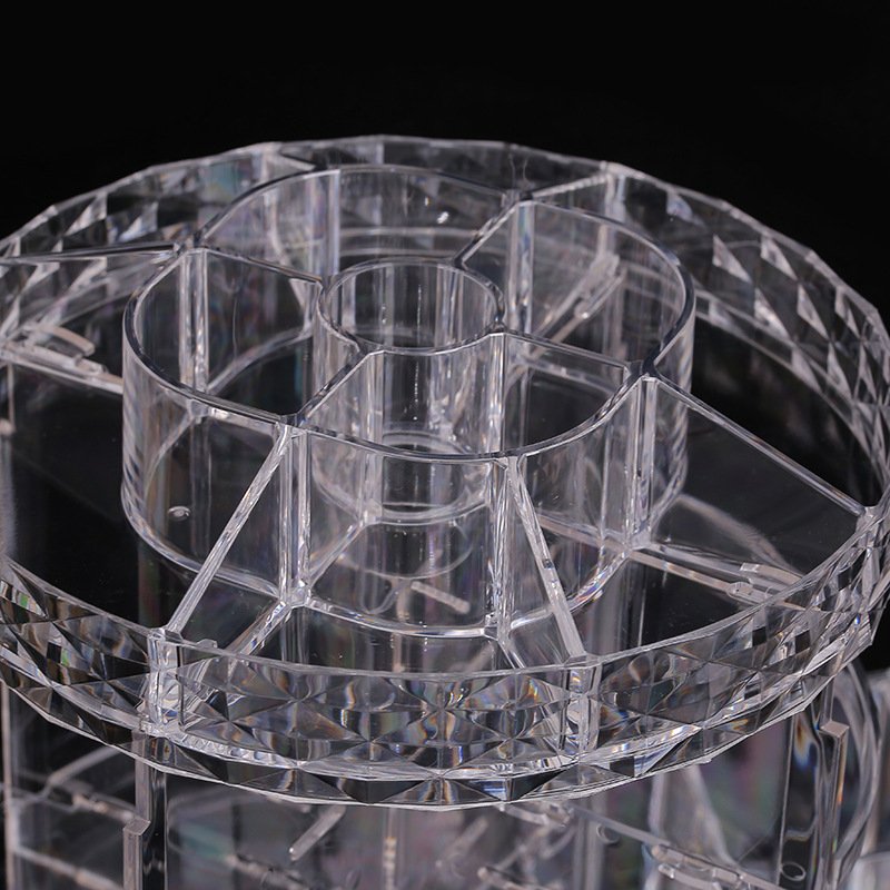 360 Degree Rotating Make up Organizers Cosmetics brush Holder Perfume,Lipsticks Large Capacity Skincare Cosmetic Organizer