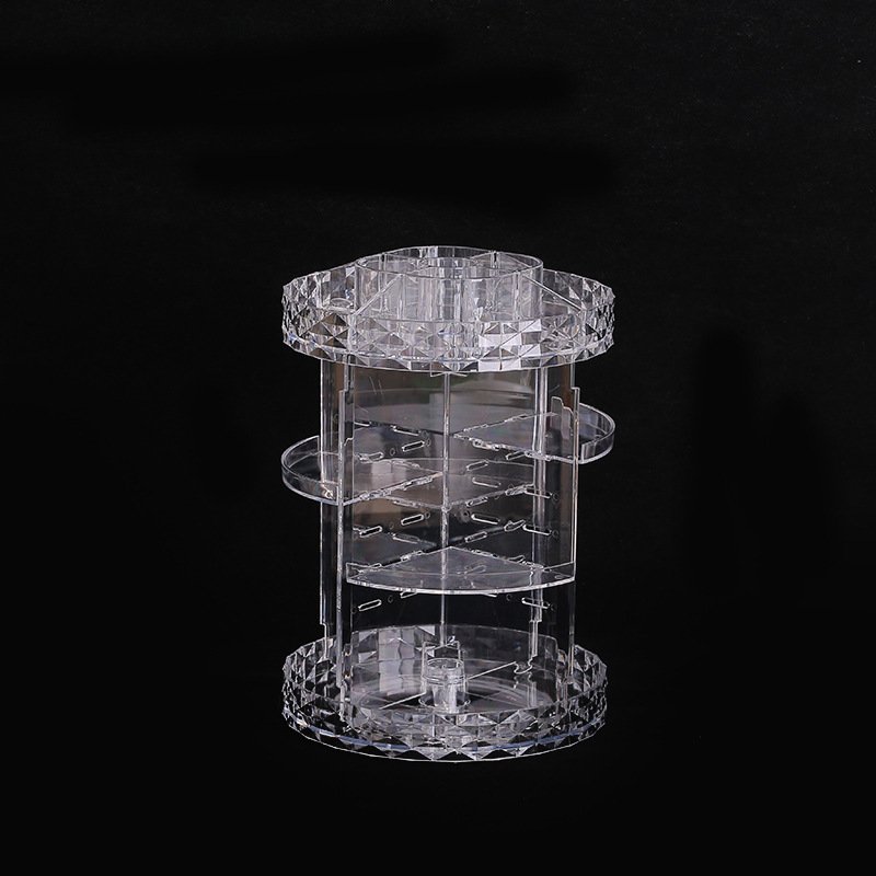 360 Degree Rotating Make up Organizers Cosmetics brush Holder Perfume,Lipsticks Large Capacity Skincare Cosmetic Organizer