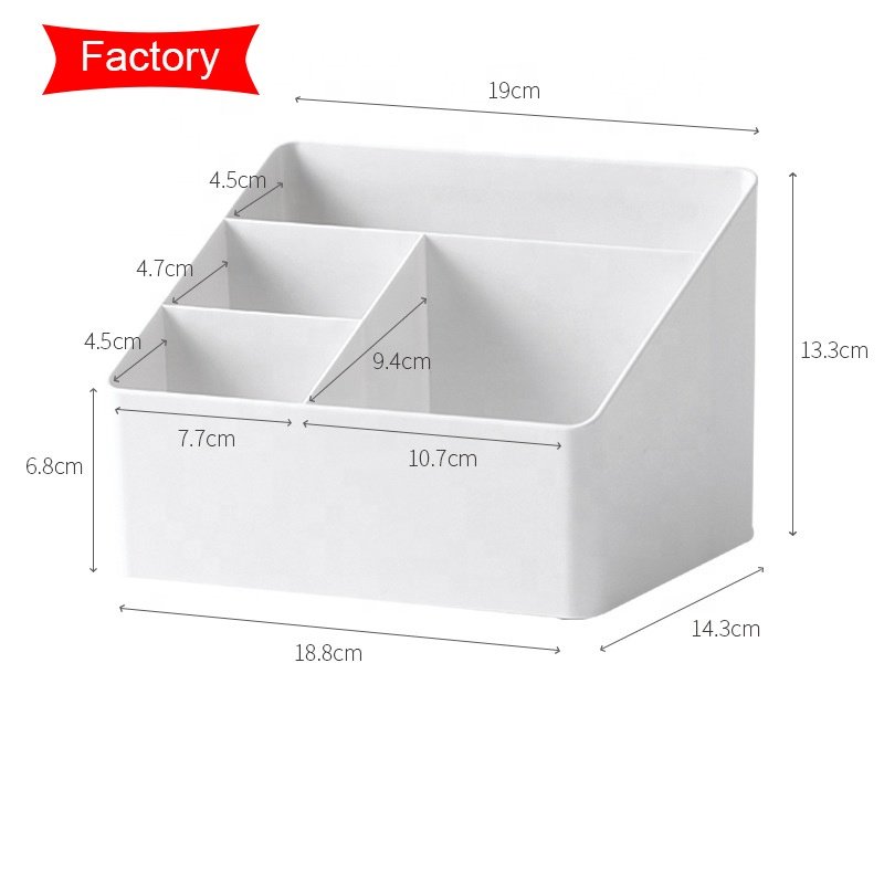 Baolong All in One Office Supplies and Cool Desk Accessories Organizer Makeup Organizer Cosmetic And Skincare Storage Box
