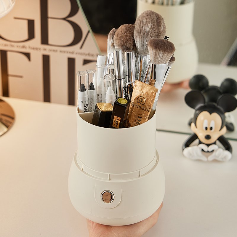 China Manufacturer Plastic Clear Makeup Brushes Set Storage Box Good Quality Brushes Storage Box Makeup Brushes Organizer