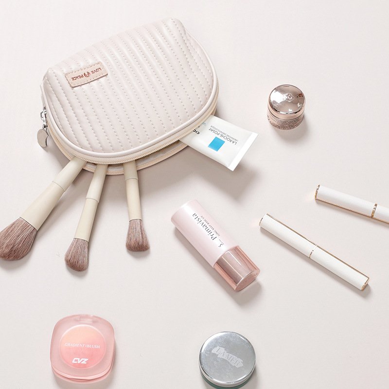 New Cake Makeup Bag Custom LOGO Cosmetics Storage Bag Travel Beauty Bag Mini PortableHHandbag Outdoors