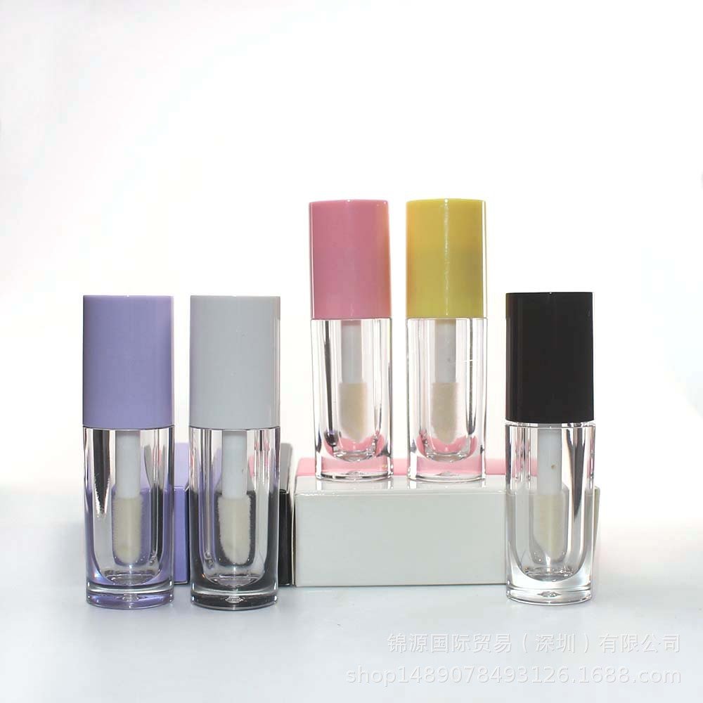 Wholesales long lasting Private Label cosmetic tube 5ml 6ml eco friendly lip gloss tubes packaging empty container
