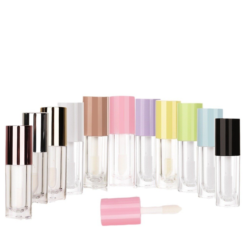 Wholesales long lasting Private Label cosmetic tube 5ml 6ml eco friendly lip gloss tubes packaging empty container