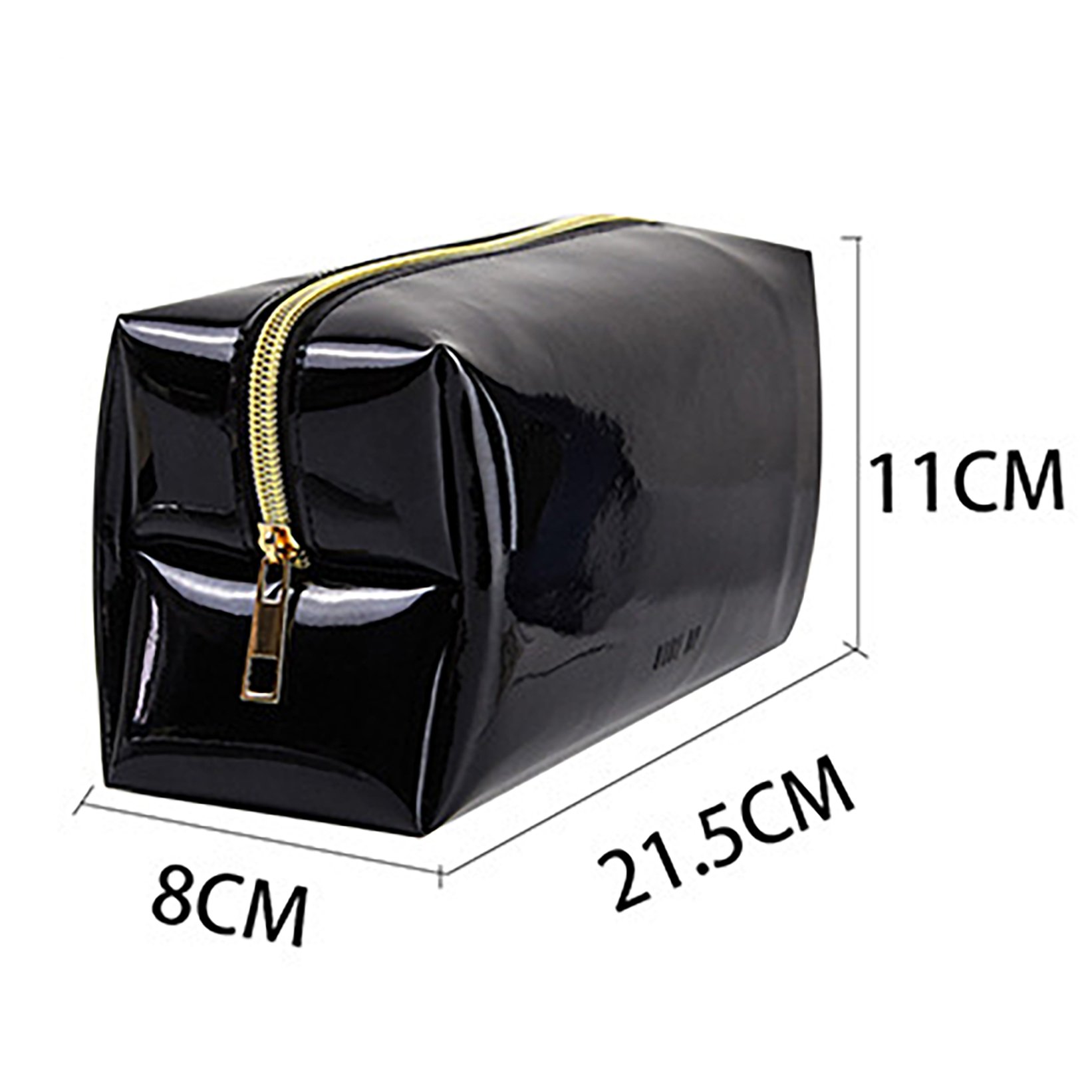 New Customized leather handbag travel makeup bag good quality cosmetic pouch bag