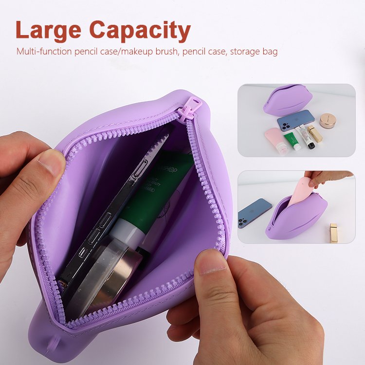 Zipper Pouch Cosmetic Makeup Bag Organize Custom Logo Travel Toiletry Storage Bags