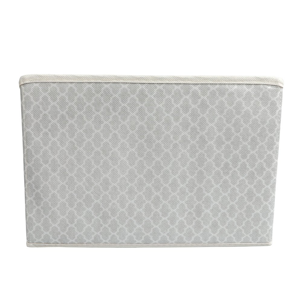LINDON Closet Shelf Organizers Trapezoid Makeup Organizer Fabric Storage Bin Baskets for Clothes Towels