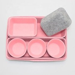 Drawer organizer bins felt trays desk storage bins dividers small drawers office supplies closet cabinet socks makeup holder