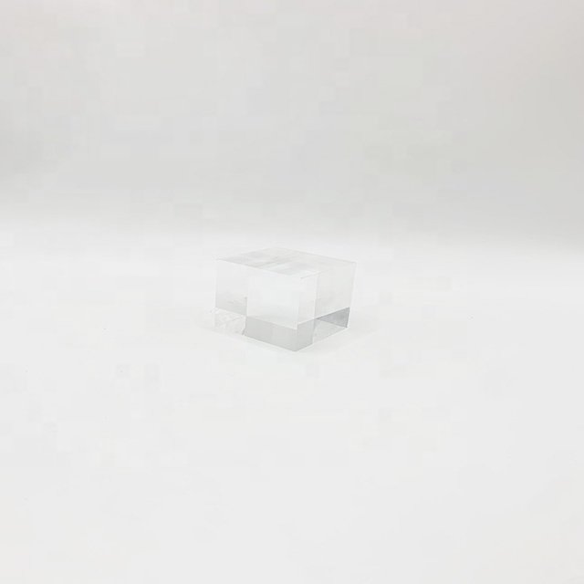 Factory customized OEM/ODM Rectangle Clear Display Cube Food Table White Acrylic Catering Buffet Risers For Food Display Black