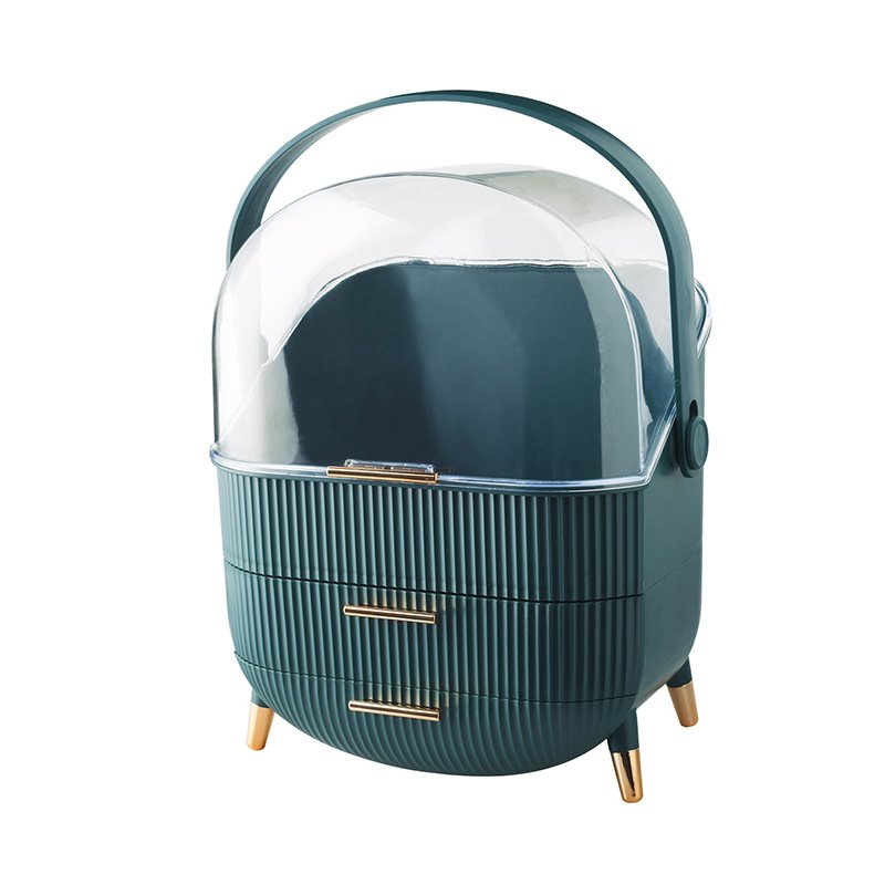 Cosmetics Organizer Makeup Storage Rack Box Of Space Capsule cosmetic plastic bin makeup storage boxes