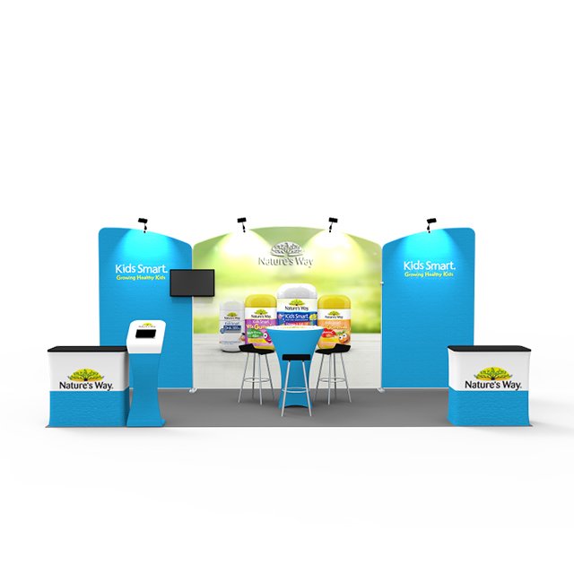 Factory Wholesale Tradeshow Booth Portable Custom Design Modular Trade Show Exhibition Booth Stand For Trade Show