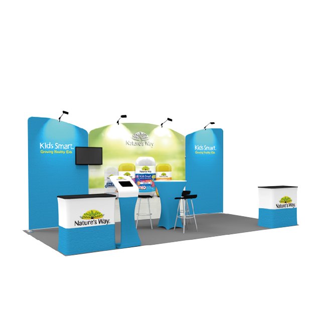 Factory Wholesale Tradeshow Booth Portable Custom Design Modular Trade Show Exhibition Booth Stand For Trade Show