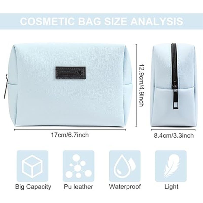 Wholesale Large capacity candy color travel portable bag Sundries organize makeup storage bag cosmetic bag