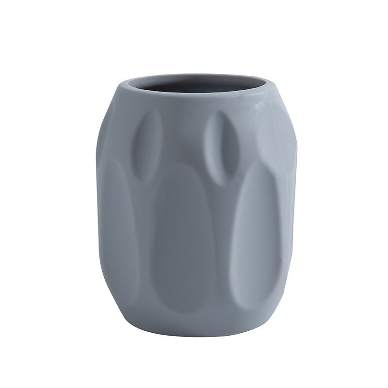 Custom Food grade silicone Outdoor Travel Children Cups Toothbrush storage cup Makeup brush storage box