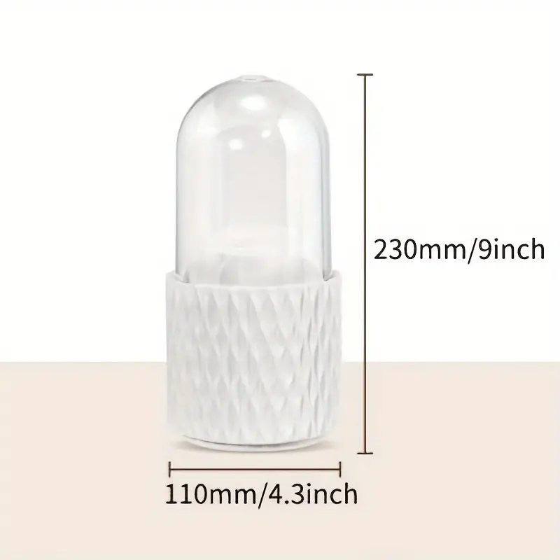 Rotatable makeup brush organizer holder with lid makeup brush organizer for bathroom